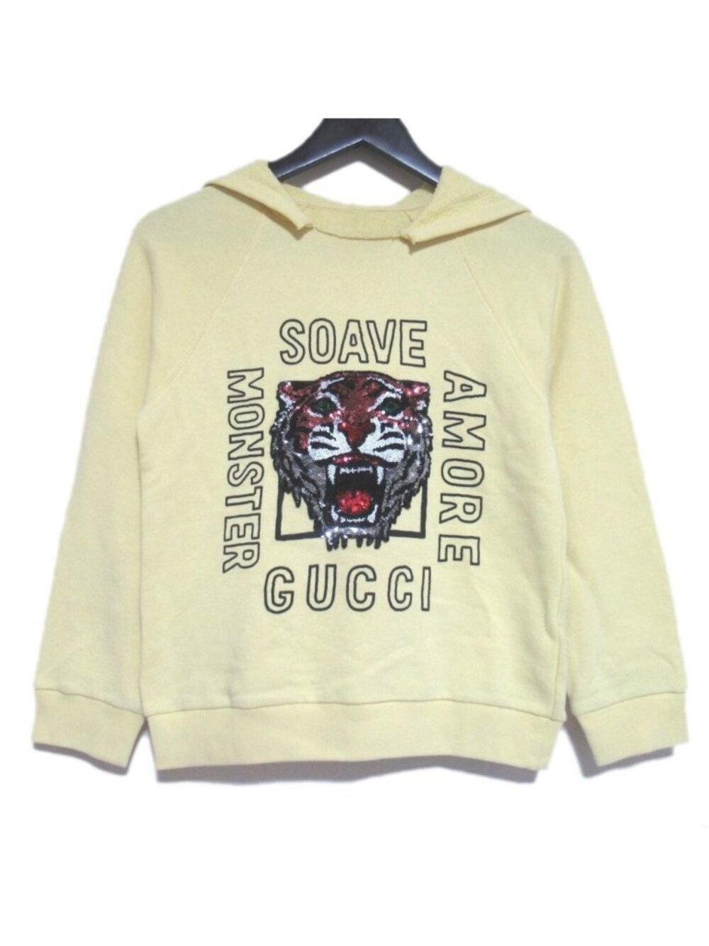 Gucci Children Sequin Taiga Tiger Sweatshirt Hoodie Pullover